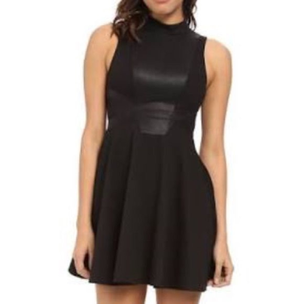Black cocktail dress